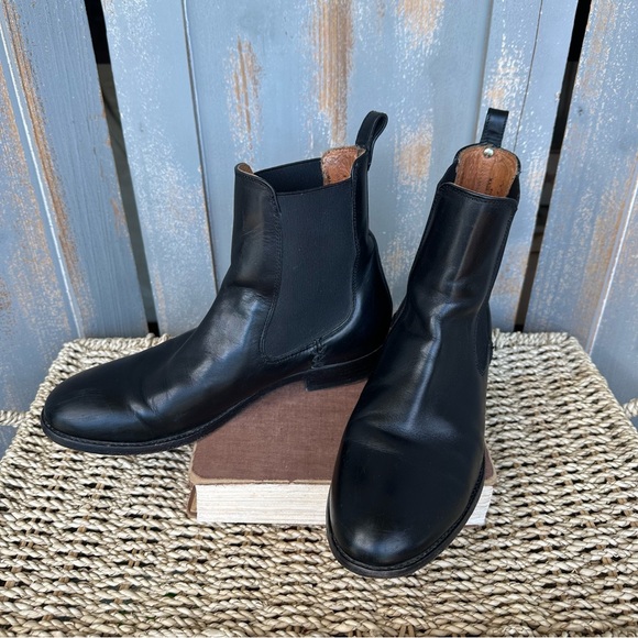 Frye Melissa Chelsea Boot Black Sz